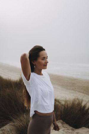 NURSING SHIRT WHITE