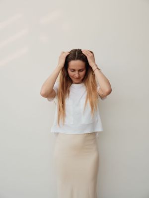 NURSING SHIRT WHITE