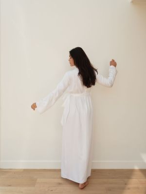 WRAP DRESS WHITE